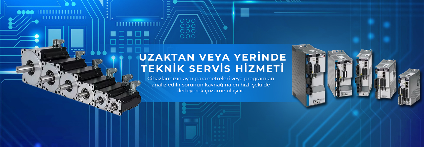 Uzaktan veya Yerinde Teknik Servis Hizmeti